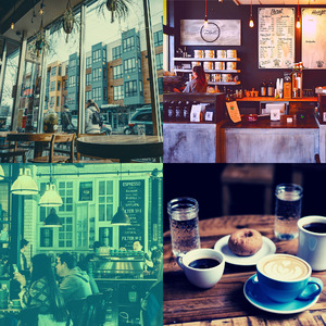 有趣酷咖啡厅情怀