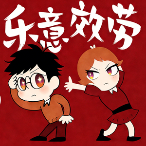 乐意效劳（女生版中文翻唱）