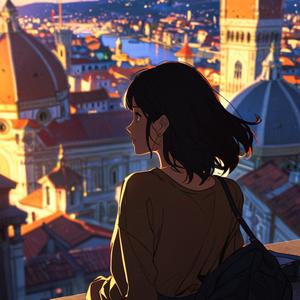 誰もいないサンタ・クローチェ広場