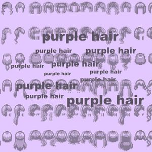 purple hair