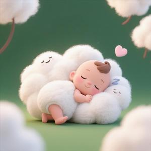 棉花糖甜梦曲 (羊水声+嘘声+白噪音+小月龄宝宝哄睡)