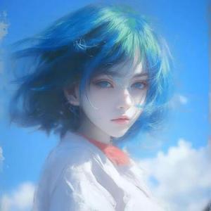 晚风吹过路口
