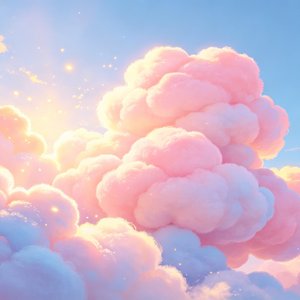 棉花糖云朵