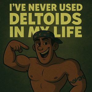 I'VE NEVER USED DELTOIDS IN MY LIFE (slowed)