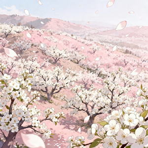 梨花满山