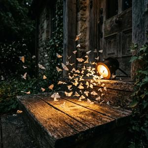 Porch Light Burning for a Ghost