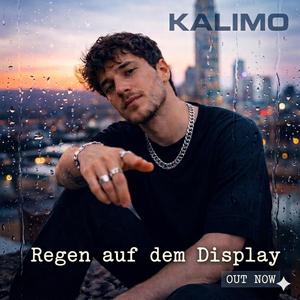 Regen auf dem Display