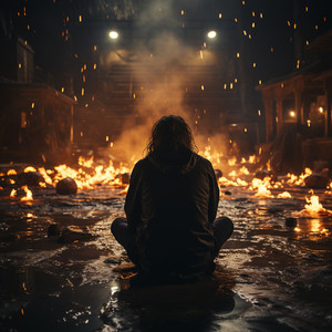 Contemplación Serafica De Los Sueños Junto A Las Llamas