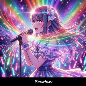 虹色のパレットをぶちまけて