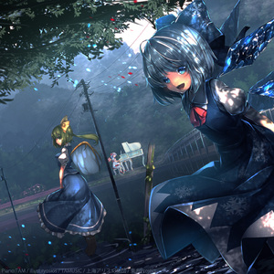 チルノ の「おてんば恋娘」（東方紅魔郷）