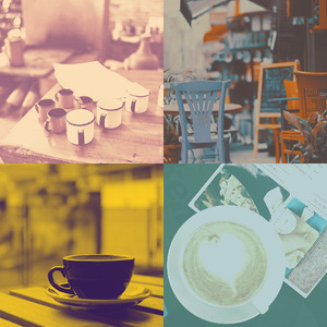 诗意的咖啡馆跳跃节奏