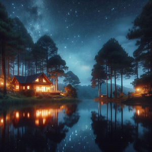 夜の果て、ひとしずく