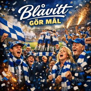 Blåvitt gör mål