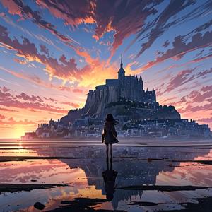 月の光を待つ静かな時間