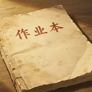 作业本第三行