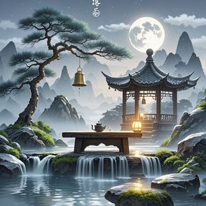 寒泉映月