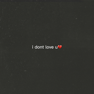 i dont love u