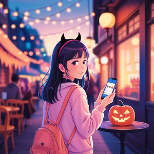 ハロウィンの魔法が解ける前に