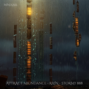 Stormy 888 Hz Abundance Rain (Gamma Waves 88 Hz)