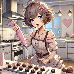 バレンタインチョコクッキング