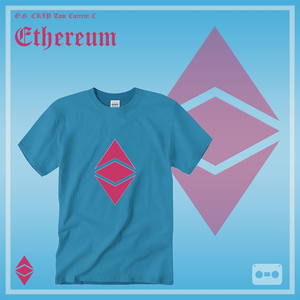 Ethereum Pink Logo Teal T (#ScrewedNChopped)