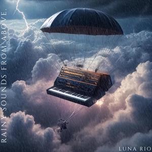 floating above the ocean