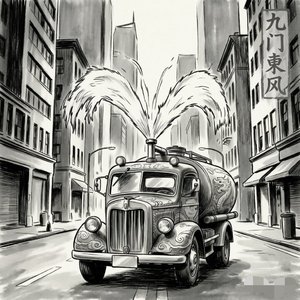 Water Sprinkler Truck-洒水车