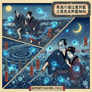 泉逃六道辻憂別藍之毟息北野藍畑向氷朔日
