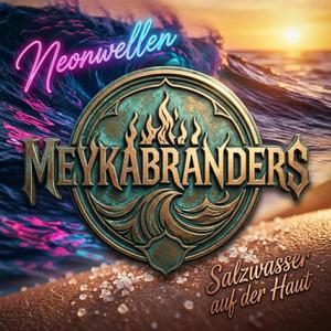 Neonwellen (AI-generated)