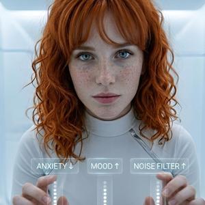 until the static stops