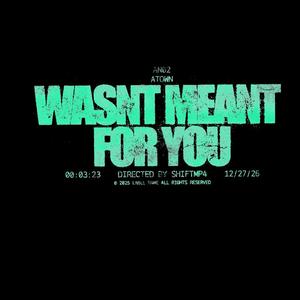 Wasnt Meant For You