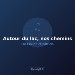 Autour du lac, nos chemins