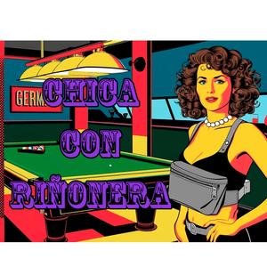 Chica con riñonera