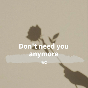 不再需要你