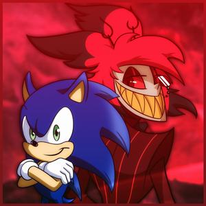 Hazbin Hotel: Alastor's Game Sonic the Hedgehog Style
