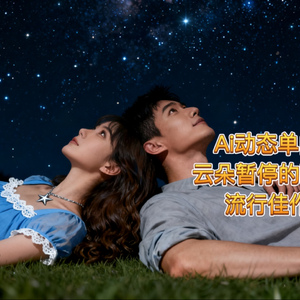 云朵暂停的瞬间