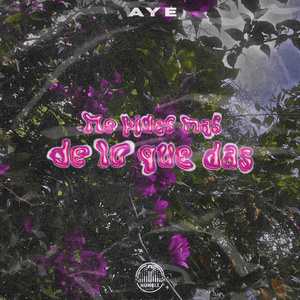 Me pides mas de lo que das