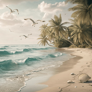 Calmness Within the Ocean Breeze
