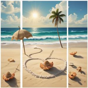 夏のビーチで恋 by @asr777t21z