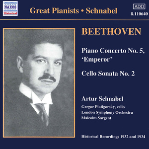 Piano Concerto No. 5 in E-Flat Major, Op. 73, "Emperor":II. Adagio un poco mosso