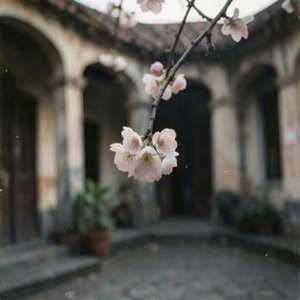 带雨梨花的温柔