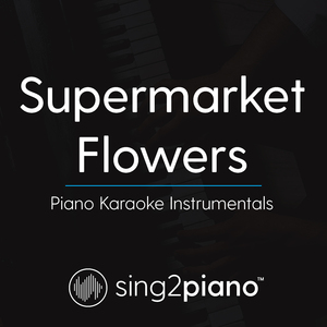 Supermarket Flowers (Originally Performed By Ed Sheeran) [Piano Karaoke Version]