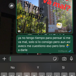 sí me va mal