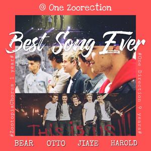 Best Song Ever (Zootopia Cover)（翻自 One Direction）