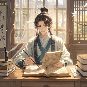 墨韵书香少年时-看一千次海