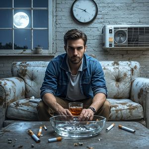 烟灰缸里的月亮