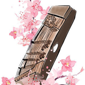 王招君（吉他与扬琴）