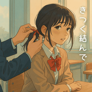 きつく結んで