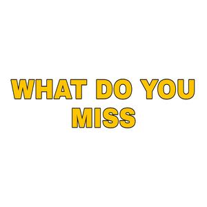What do you miss