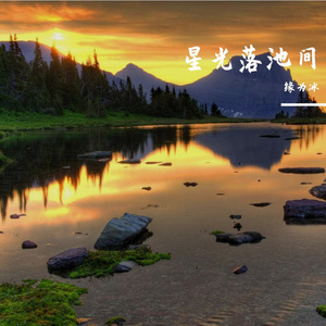 星光落池间
